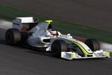 Brawn GP. Formula 1 testing 2009. F1 wallpaper car (High-Res Images)
