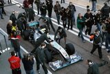 Nico Rosberg Mercedes GP PETRONAS MGP W01. Valencia - Tests. F1 wallpaper 2010 (HIGH RESOLUTION PHOTO)